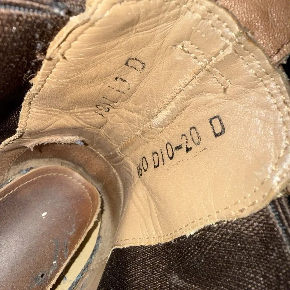 Tecovas The Chance Tan Leather Chelsea Boots Western Men 13 D Cowpoke Casual